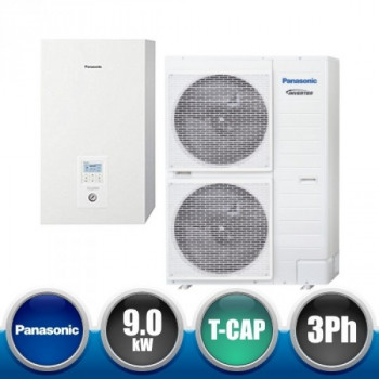 Panasonic KIT-WXC09H3E8  WH-UX09HE8/WH-SXC09H3E8 3 fázisú osztott hőszivattyú 9 KW